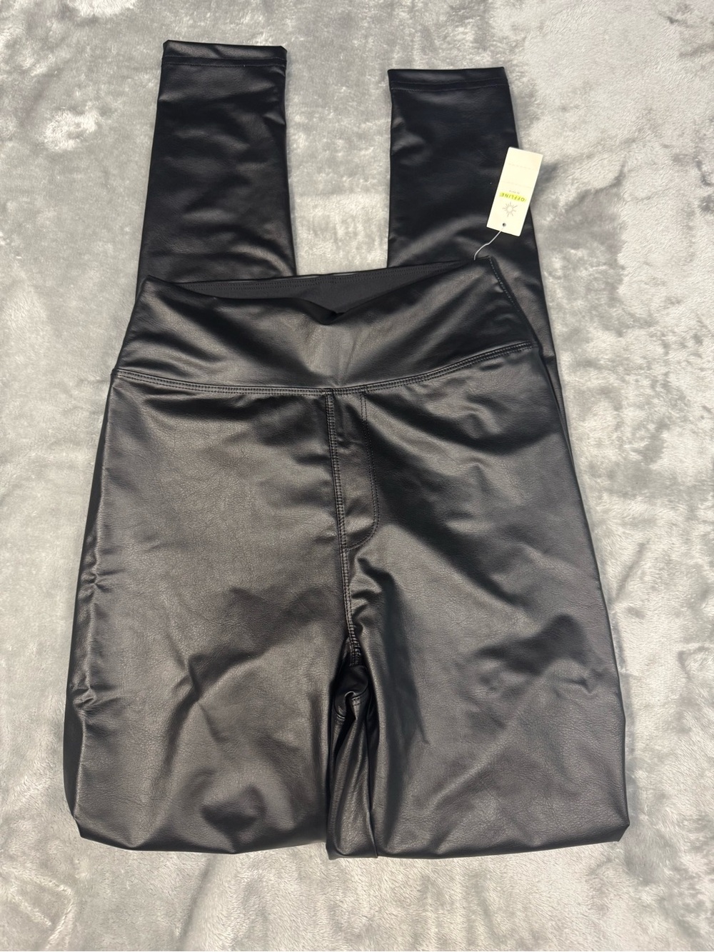 Aerie faux leather leggings